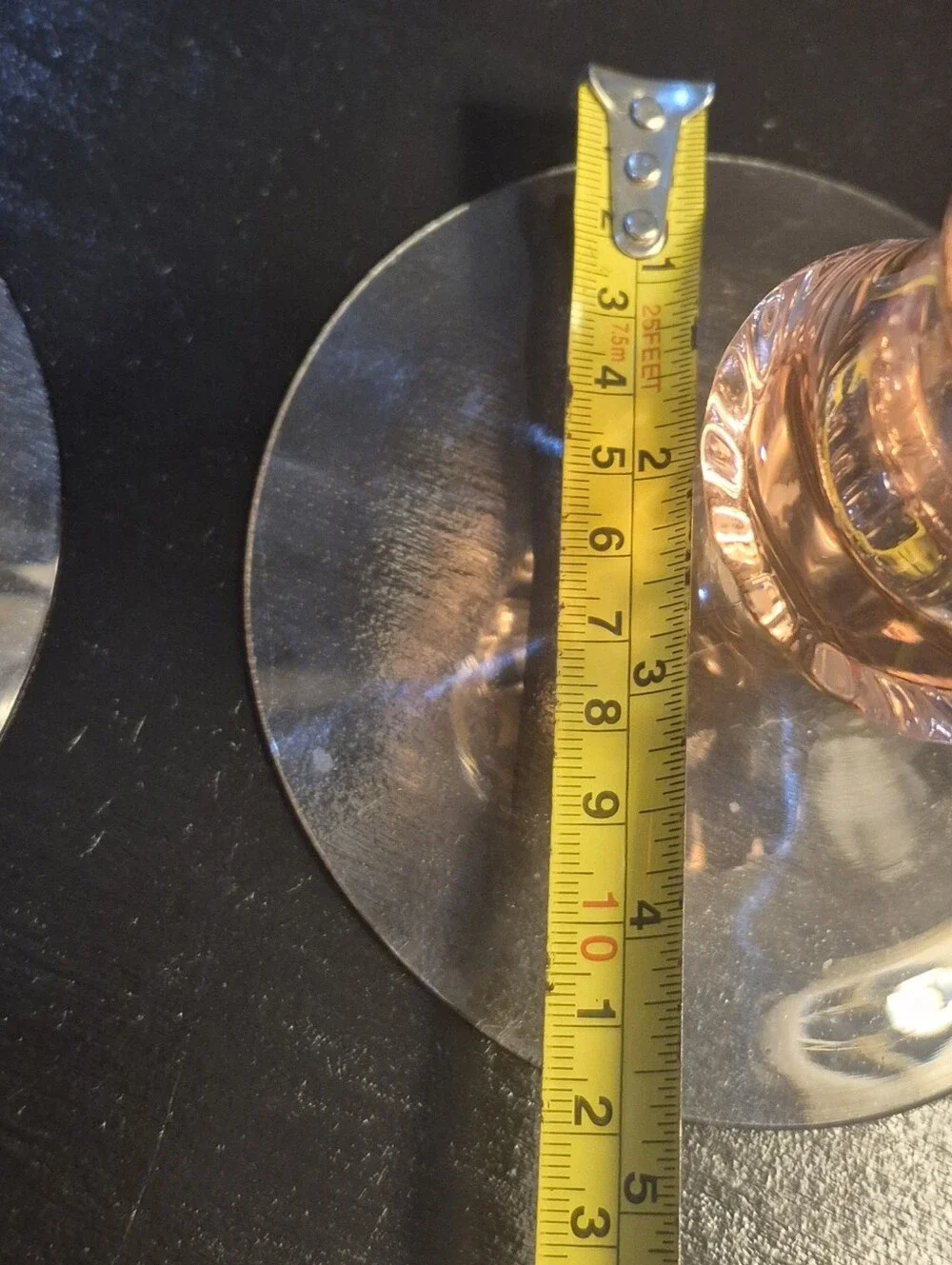 2 Pink Depression Glass Candlestick Holders Tiffin-Franciscan or Fostoria